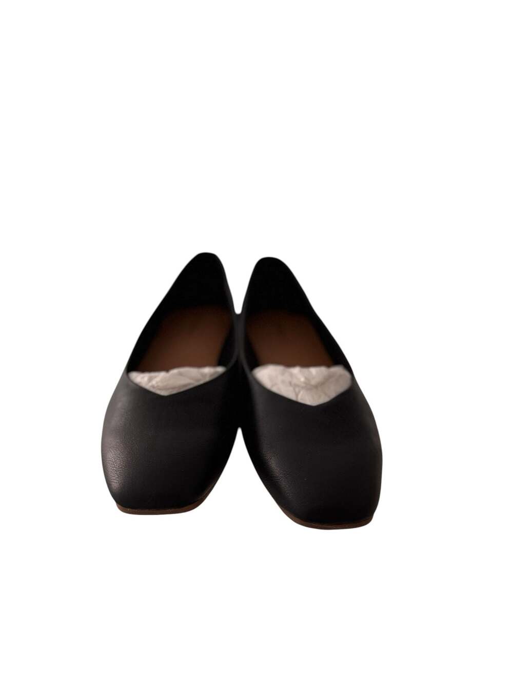Francesca's Raylynn Black Ballet Flats Size 7 M